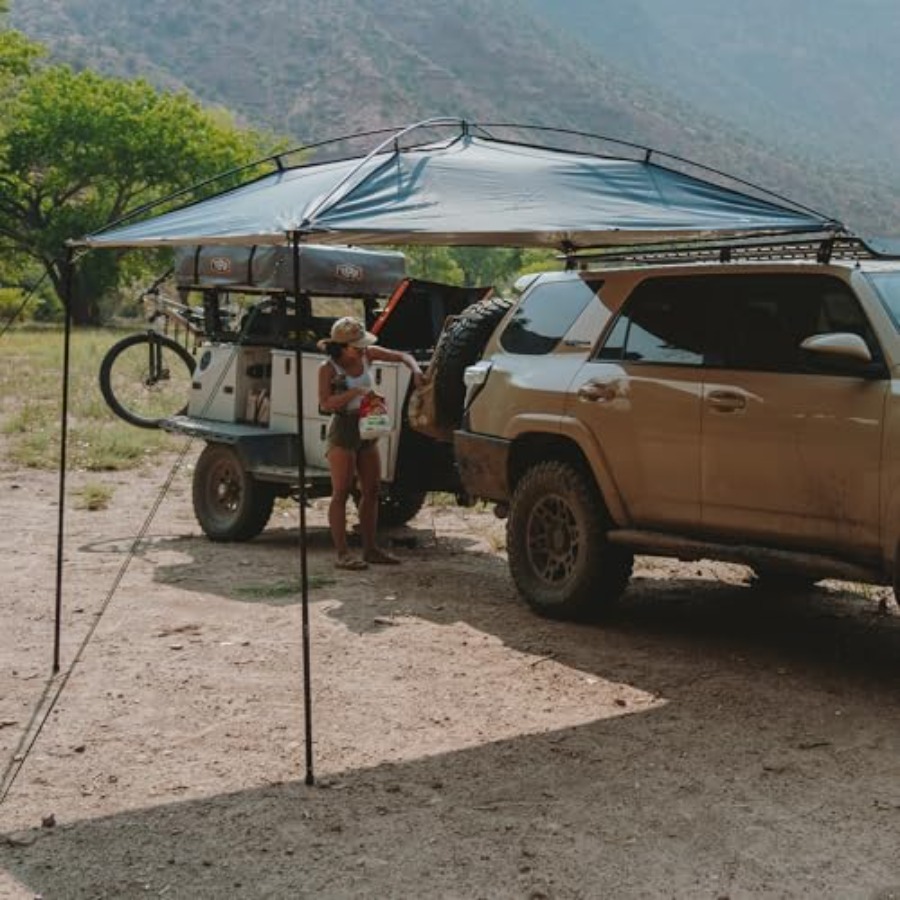 Outdoor Adventure Vans - Portable Vehicle Awning for Trucks SUVs