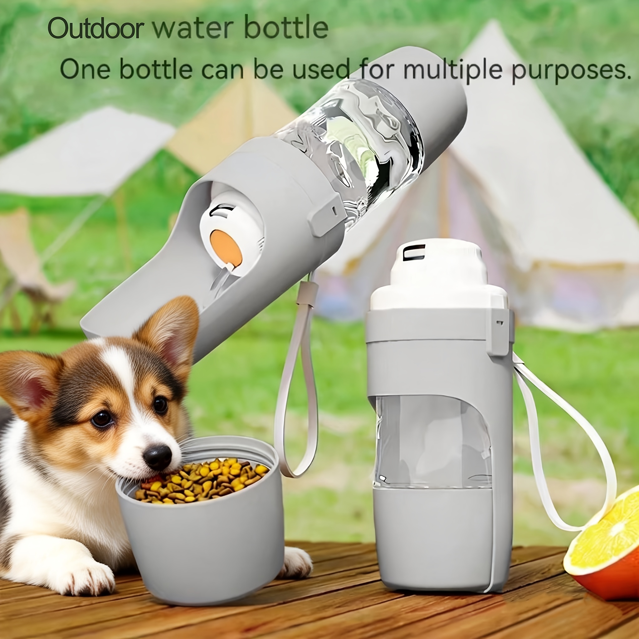 Outdoor Adventure And Travel - Portable Dog Water Bottle with Leak-Proof