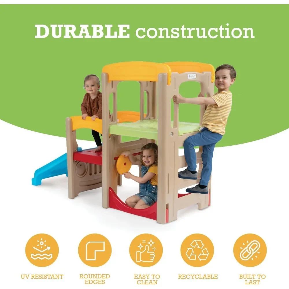 Outdoor Adventure Lab - Playhouse，3 Young Explorers Adventure Climber -