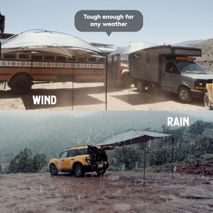 Portable Vehicle Awning 9' x 7 – обзор и цена Outdoor Adventure Vans