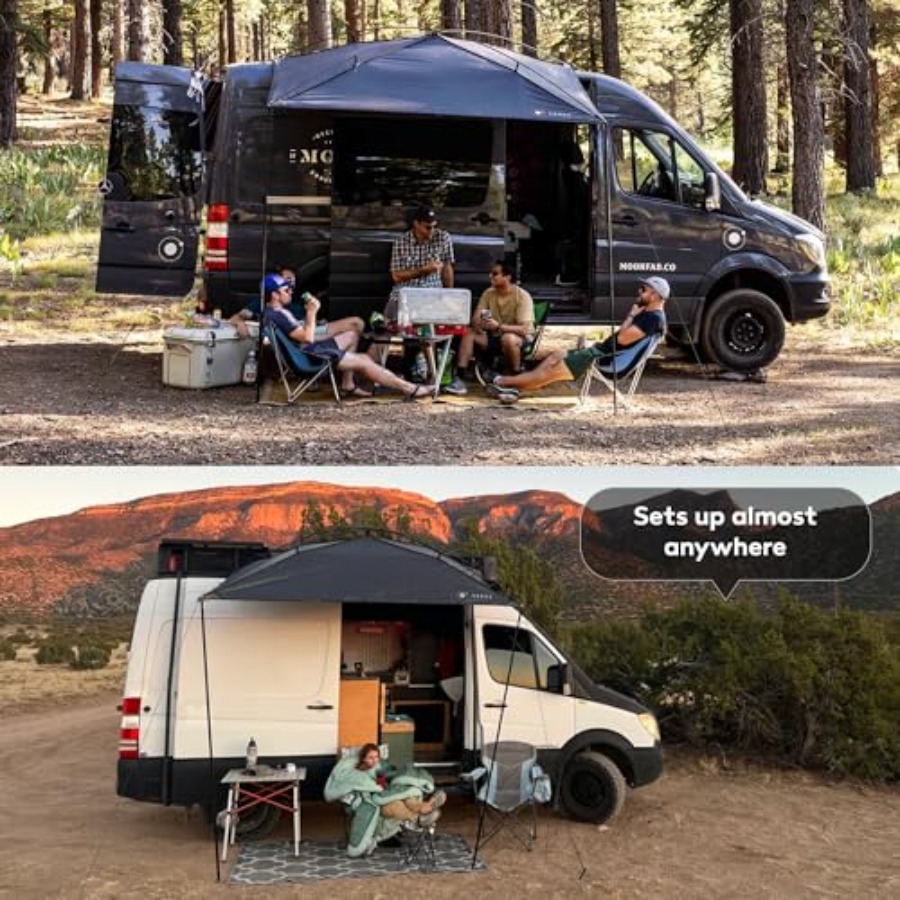 Portable Vehicle Awning for Tr – обзор и цена Outdoor Adventure Vans