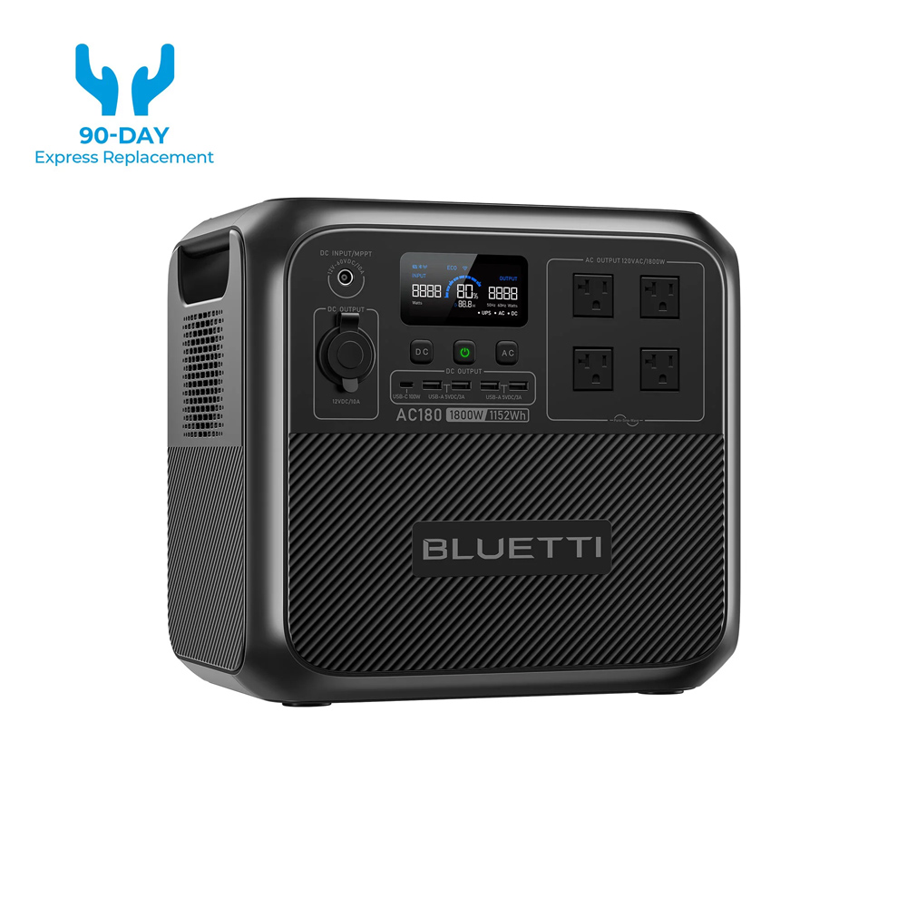 【RENEW】BLUETTI AC180 Solar Por – обзор и цена Outdoor Adventure Travel