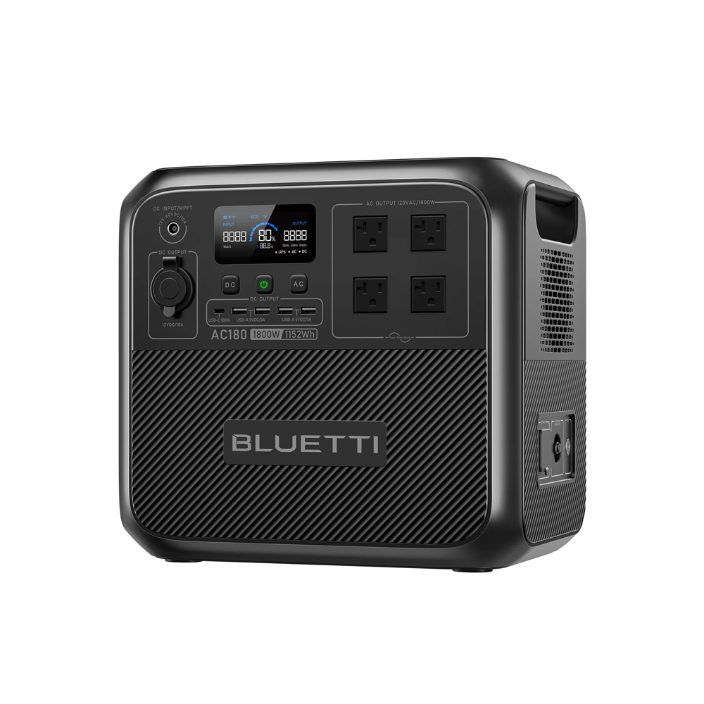 【RENEW】BLUETTI AC180 Solar Por – обзор и цена Outdoor Adventure Travel