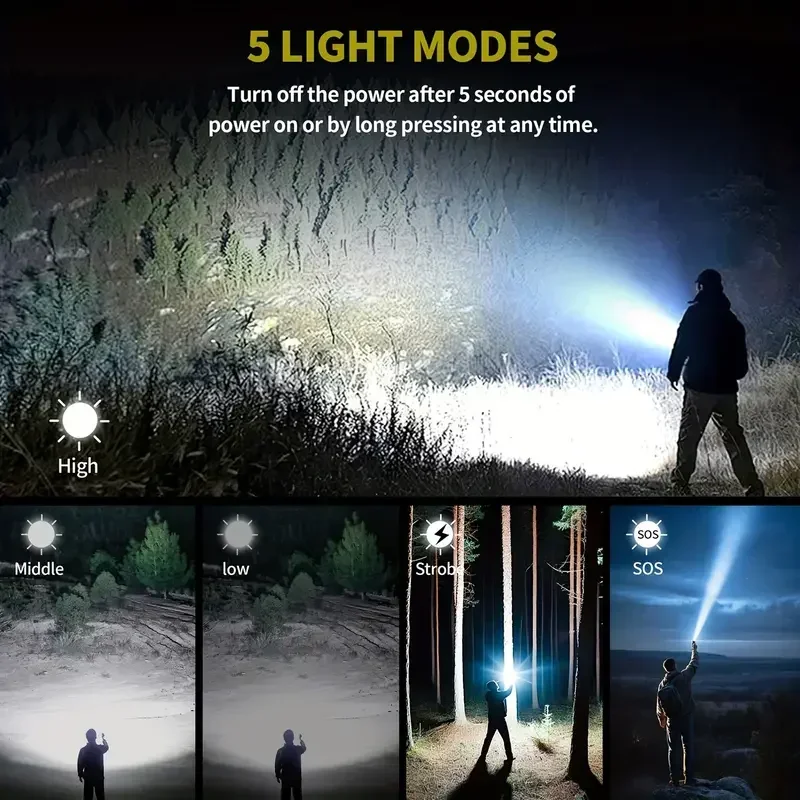 Ultra Powerful Flashlight Conc – обзор и цена Outdoor Adventure Travel
