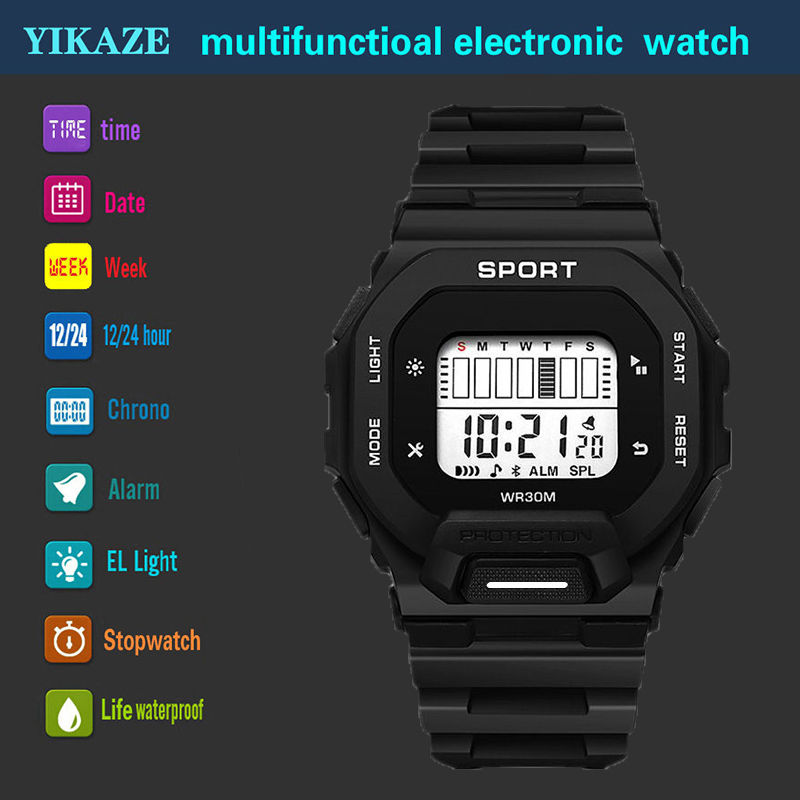 YIKAZE Men's Sports Watch Wate – обзор и цена Outdoor Adventure And Sports