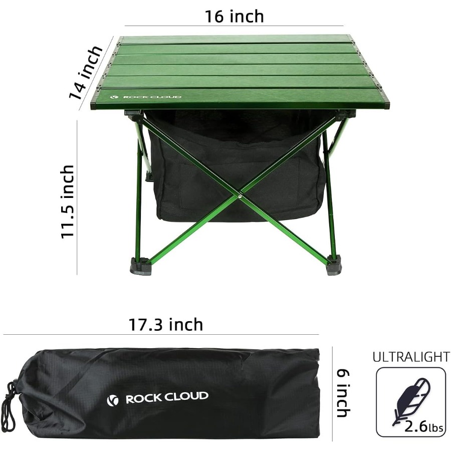Ultralight Aluminum Portable C – обзор и цена Outdoor Adventure Table With Storage
