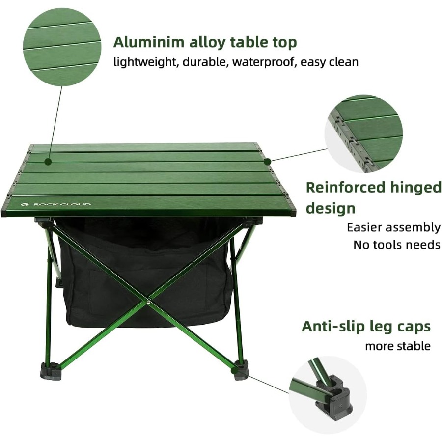 Ultralight Aluminum Portable C – обзор и цена Outdoor Adventure Table With Storage