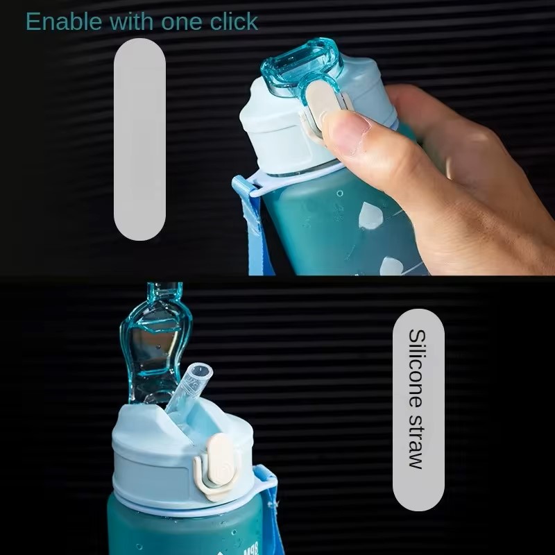 Sports Water Bottle with Time- – обзор и цена Outdoor Adventure And Sports
