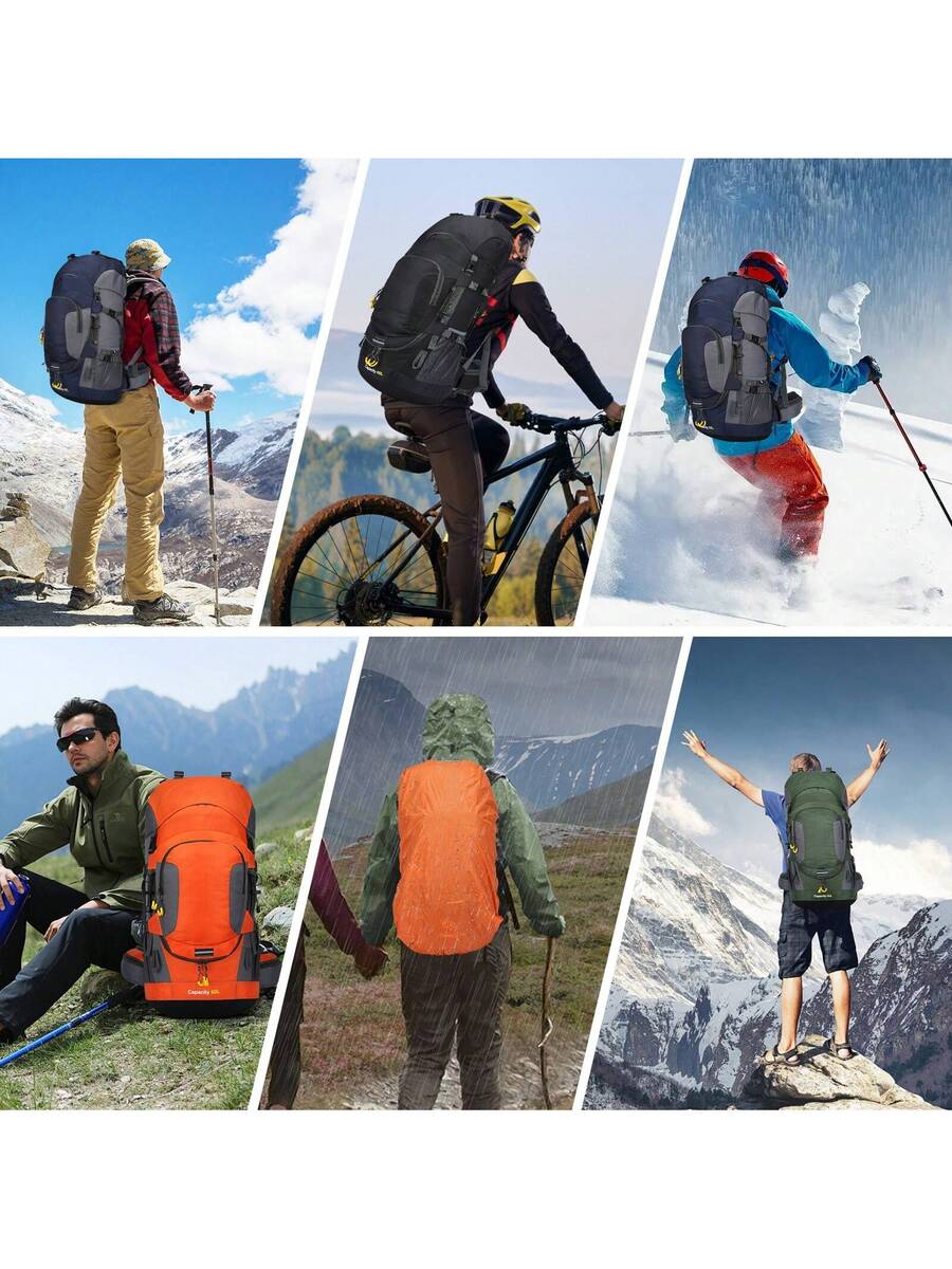 60L Waterproof Oxford Backpack – обзор и цена Outdoor Adventure And Travel
