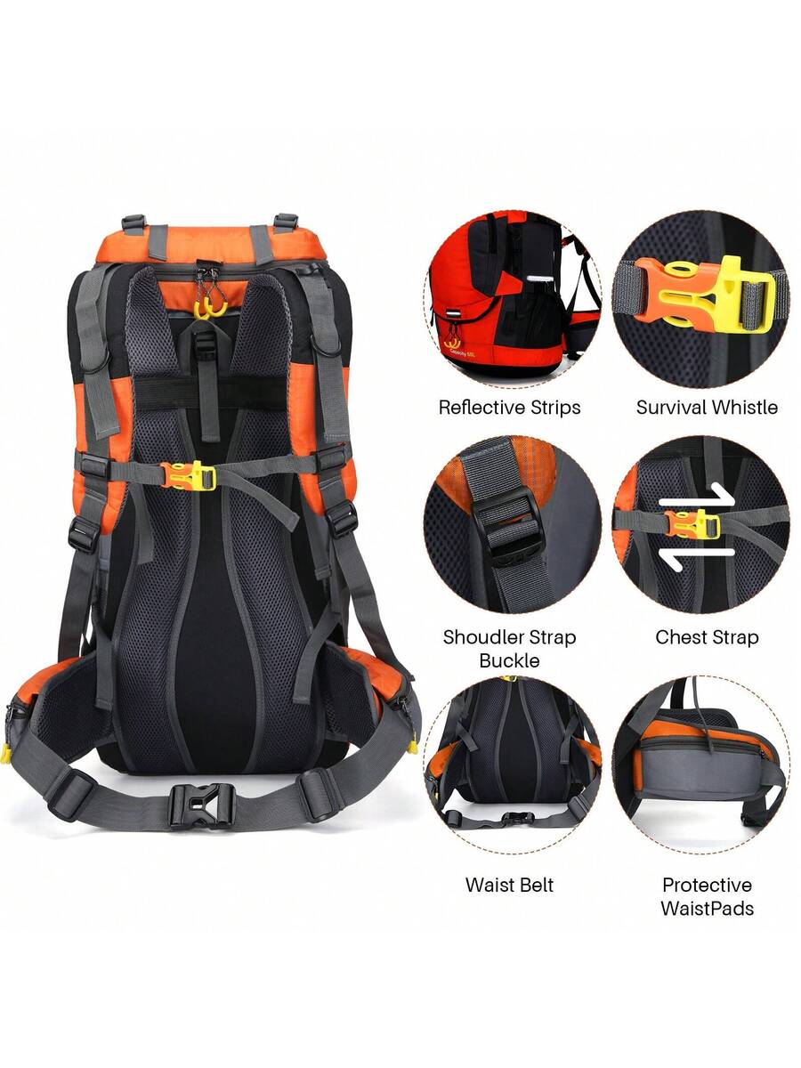 60L Waterproof Oxford Backpack – обзор и цена Outdoor Adventure And Travel