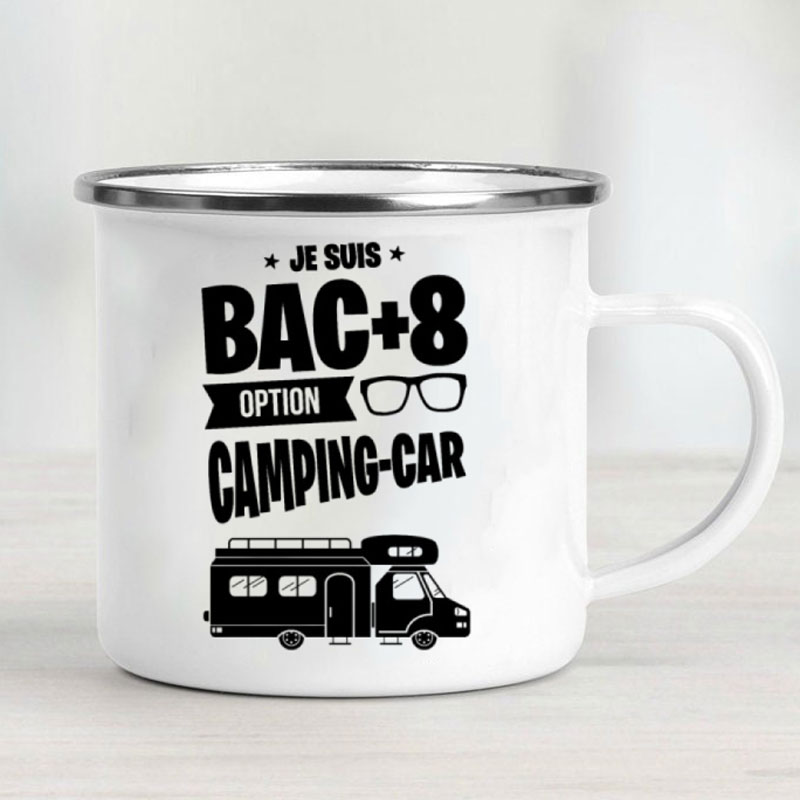 Camping Car Enamel Mug Adventu – обзор и цена Outdoor Adventure And Travel