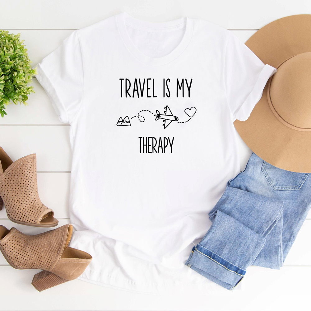 Travel Is My Therapy T-shirt C – обзор и цена Outdoor Adventure Therapy