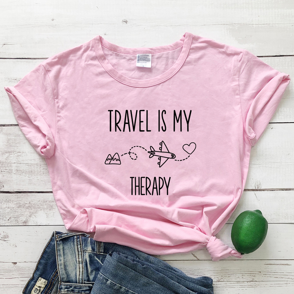 Travel Is My Therapy T-shirt C – обзор и цена Outdoor Adventure Therapy